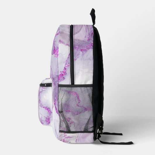 Aquarelltinte Bedruckter Rucksack (Rechts)