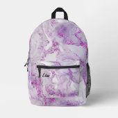 Aquarelltinte Bedruckter Rucksack (Vorderseite)
