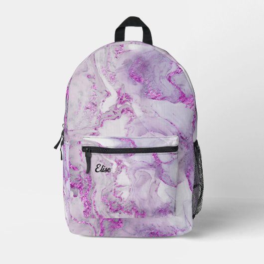 Aquarelltinte Bedruckter Rucksack (Vorderseite)