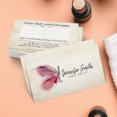 Aquarelltinte Butterfly - Nagelkünstler Visitenkarte