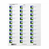 Aquarelltöne und Tintenfisch (Vorne)