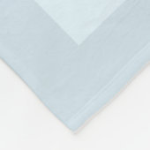 Aquarelltöner-Blume & Tribal-Federn Fleecedecke (Ecke)