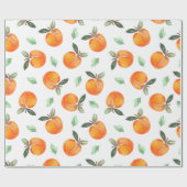 Aquarelltonfrucht Geschenkpapier (Flach)