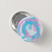Aquarelltransgenderes Abzeichen (subtil) Button (Vorne & Hinten)