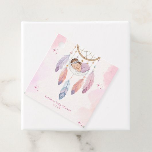 Aquarelltuch Geschenkanhänger (Beispiel)