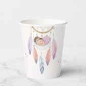 Aquarelltuch Pappbecher (Rückseite)