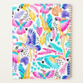 Aquarelltukane, Makaws + Hummingbird tropisch Planer (Rückseite)