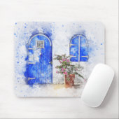 Aquarelltür Mousepad (Mit Mouse)