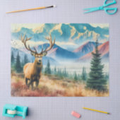 Aquarelltüten mit Antler-Gewebe Seidenpapier (Basteln)