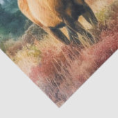 Aquarelltüten mit Antler-Gewebe Seidenpapier (Detail)