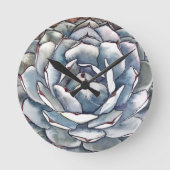 Aquarelluhr Runde Wanduhr (Vorderseite)