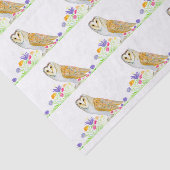 Aquarelluppe mit Blume Seidenpapier (Ausschnitt)