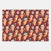 Aquarellurlaub farbig geschenkpapier set (Vorderseite 2)