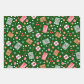 Aquarellurlaub farbig geschenkpapier set (Vorderseite)