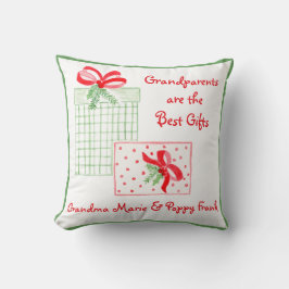 Aquarellurlaub PERSONALISIEREN Großvater Kissen