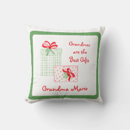 Aquarellurlaub PERSONALISIEREN Oma Kissen