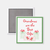 Aquarellurlaub PERSONALISIEREN Oma Magnet (Vorderseite/Rückseite)