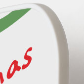 Aquarellurlaub PERSONALISIEREN Oma Pickleball Schläger (Linke Seite)