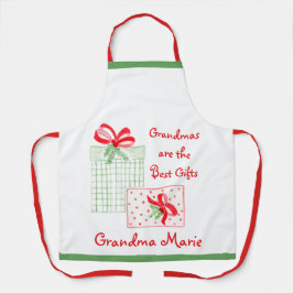 Aquarellurlaub PERSONALISIEREN Oma Schürze