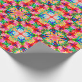 Aquarellverzierung Geschenkpapier (Ecke)