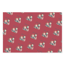 Aquarellverzierungen Weihnachten