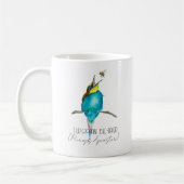 Aquarellvogel (europäischer Bienenfresser) Kaffeetasse (Links)