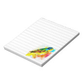 Aquarellvogel Notizblock (Rotiert)