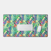 Aquarellvögel Schreibtischunterlage (Tastatur & Maus)