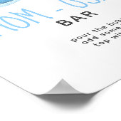 Aquarellwal - Mama-osa-Bar Poster (Ecke)