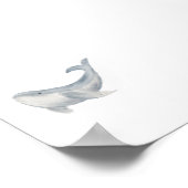 Aquarellwal Poster (Ecke)