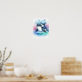 Aquarellwal Poster (Küche)