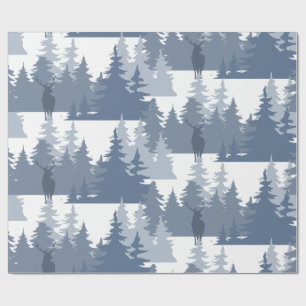 Aquarellwald Art Geschenkpapier