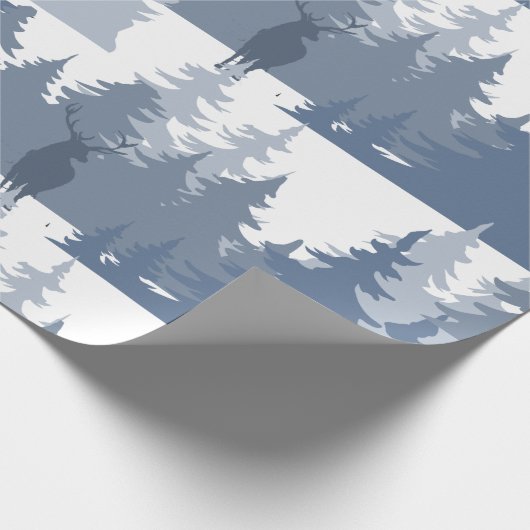 Aquarellwald Art Geschenkpapier (Ecke)