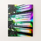 Aquarellwald für Kinder Puzzle (Vertikal)