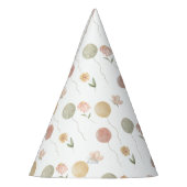 Aquarellwald | Geburtstag von Waldfreunden Partyhütchen (Links)