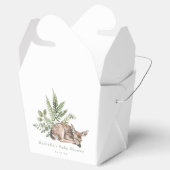 Aquarellwald Hirschdusche Geschenkschachtel (Geöffnet)