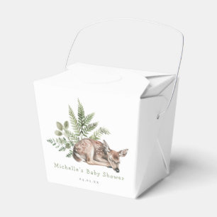 Aquarellwald Hirschdusche Geschenkschachtel