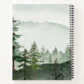 Aquarellwald Notizblock (Rückseite)