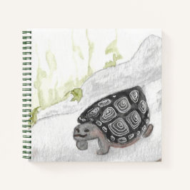 Aquarellwald Notizblock