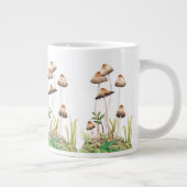 Aquarellwald-Pilze Jumbo-Tasse (Rechts)