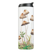 Aquarellwald-Pilze Thermosbecher (Nach links gedreht)