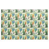 Aquarellwald Stoff (Fat Quarter (45,7 x 55,9 cm))