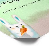 Aquarellwaldtiere - Getränke Poster (Ecke)