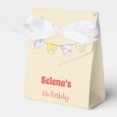 Aquarellwaldtiere Kind Geburtstag Geschenkschachtel (Vorderseite)