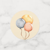 Aquarellwaldtiere Kind Geburtstag Konfetti (Klein Vorderseite)