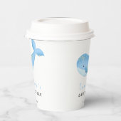 Aquarellwaldusche Pappbecher (Links)