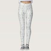Aquarellwanderlust-Pfeil-Muster Leggings (Vorderseite)