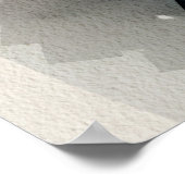 Aquarellwandkunst Poster (Ecke)