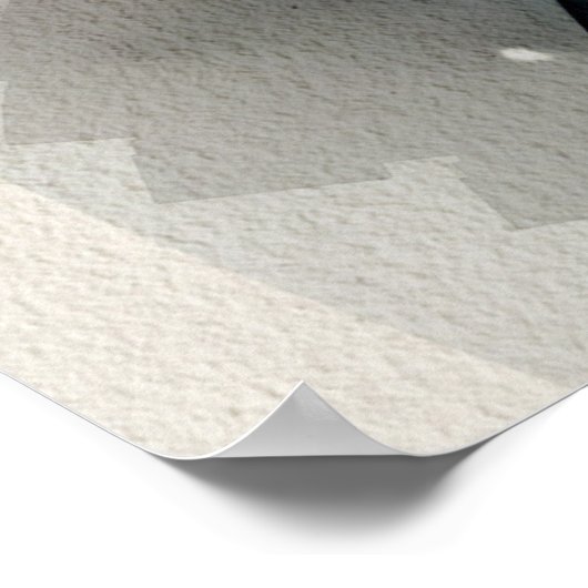 Aquarellwandkunst Poster (Ecke)