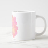 "Aquarellweicher: Personalisierte Freude" Jumbo-Tasse (Rechts)